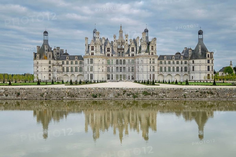Castle of Chambord, 16th century, Loire Valley, France, Western Europe