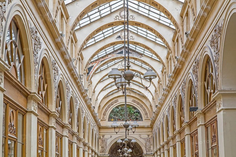 At the Galerie Vivienne, Paris, France