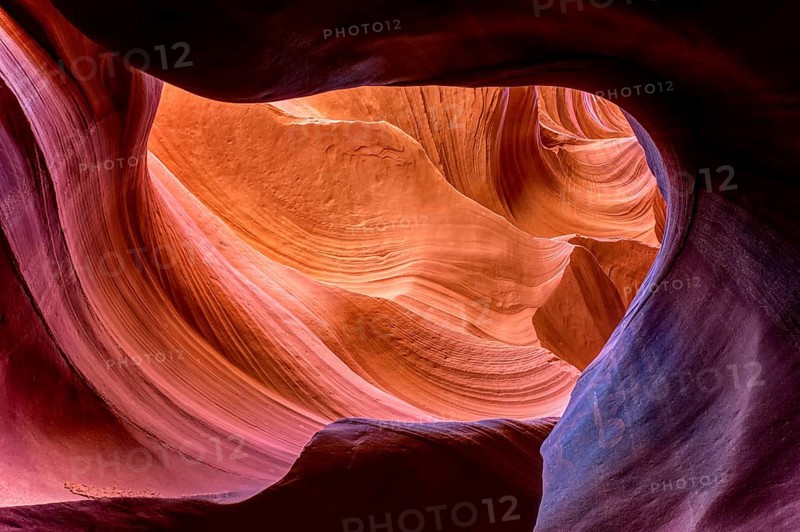Antelope Canyon is a slot canyon in the American Southwest, on Navajo land east of Page, Arizona. the erosion of Navajo Sandstone 2 due to flash flooding and other sub-aerial processes