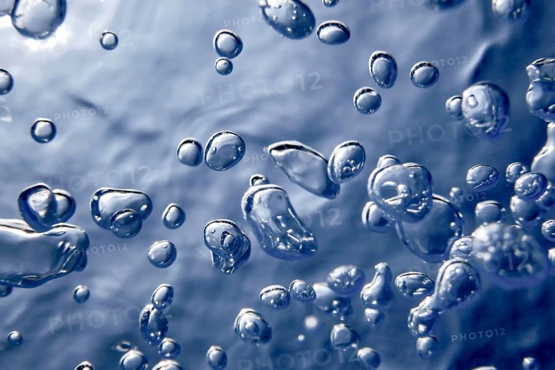 Air Bubbles, Underwater Bubbles Abstract Underwater Background