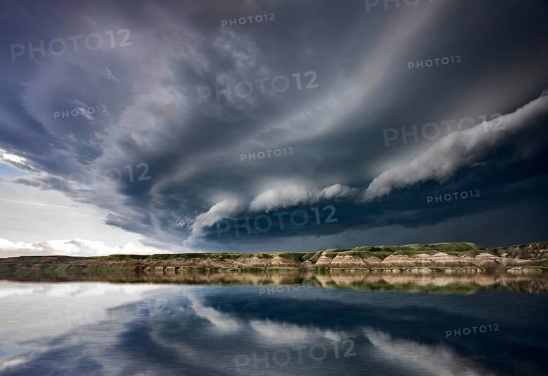 Prairie Storm Clouds Canada Saskatchewan Dramatic Summer