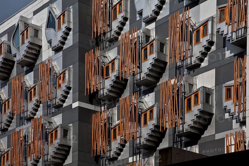 GB Edinburgh New Scottish Parliament Building 56535