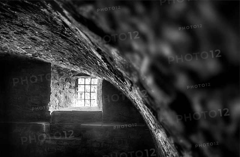 A cellar of an old castle, Germany