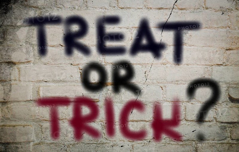 Treat Or Trick Concept