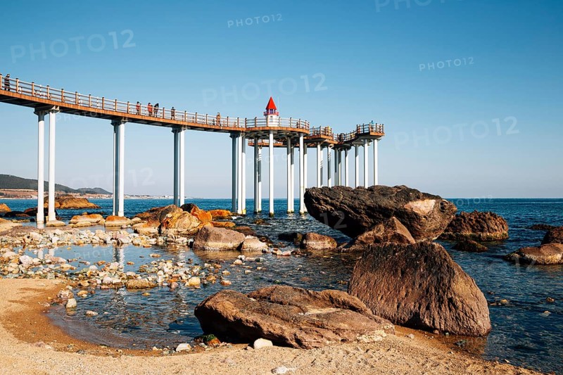 Igari Anchor Observatory and beach in Pohang, Korea