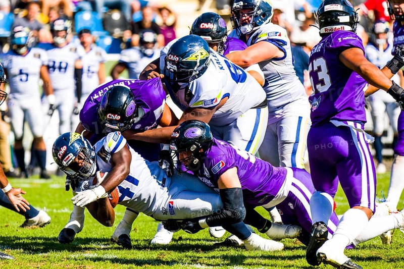 European League of Football/ Game : Stuttgart Surge at Frankfurt Galaxy , Sep. 04. 2022