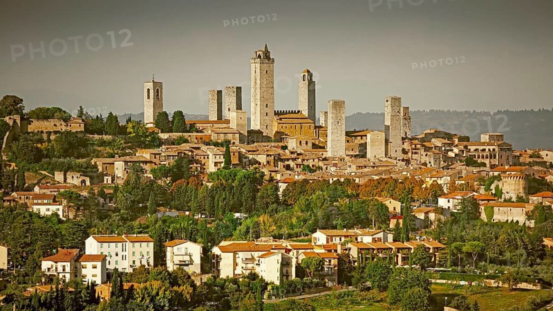 An image of the towers of San Gimignano in Italy