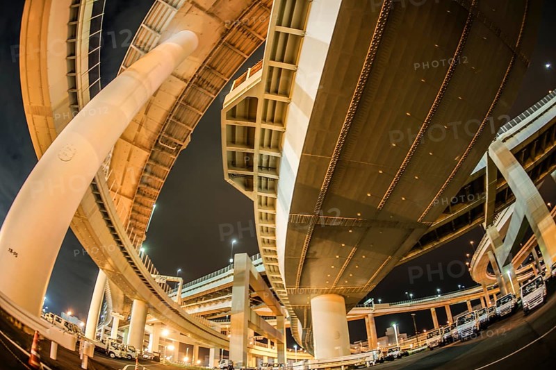 Bayshore Route Daikoku Junction (Tsurumi-ku, Yokohama City). Shooting Location: Yokohama-city kanagawa prefecture
