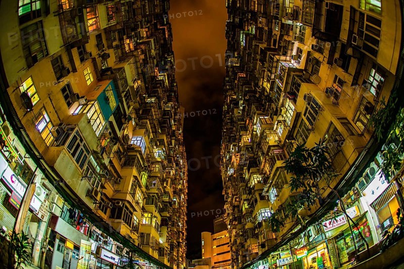 Hong Kong apartment high-rise apartment (Quarry Bay). Shooting Location: Hong Kong Special Administrative Region