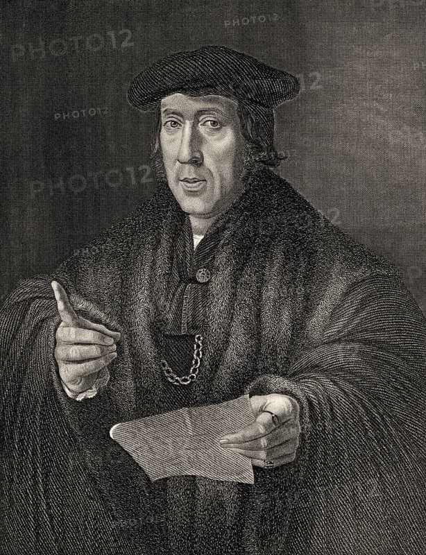 Sir John More. ca. 1451-1530, ein Londoner Anwalt und Richter, der Vater von Thomas More