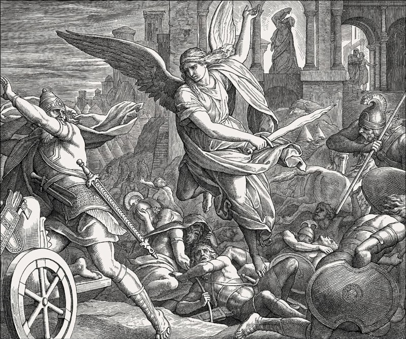 Jerusalem Delivered from Sennacherib, Old Testament, by Julius Schnorr von Carolsfeld