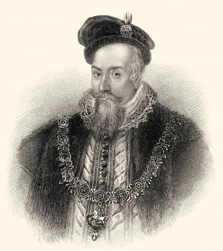 Robert Dudley, 1. Earl of Leicester, 1532-1588, englischer Adliger und enger Freund von Elisabeth I.