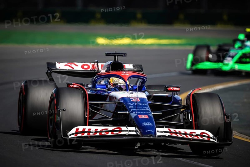 MELBOURNE, AUSTRALIA, MARCH 24: Daniel Ricciardo of Australia drives the Visa Cash App RB Formula One Team VCARB 01 during the 2024 Australian Grand Prix at Albert Park in Melbourne, Australia