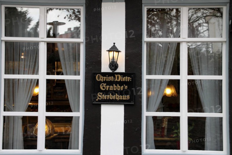 Grabbe's death house in Detmold