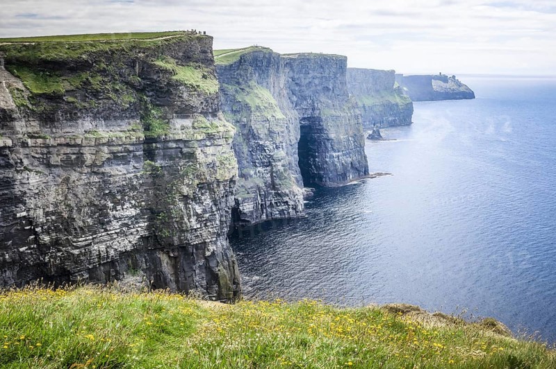 An image of the Cliffs of Moher in Ireland