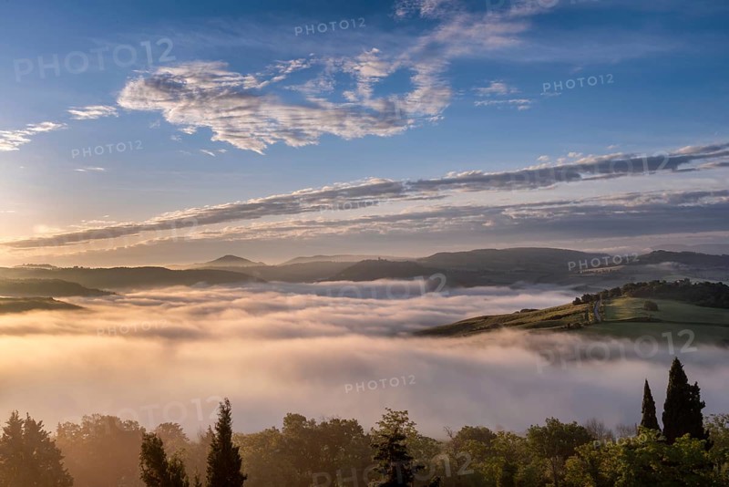 Sunrise over Val d'Orcia