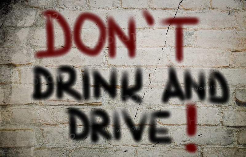 Don't Drink And Drive Concept