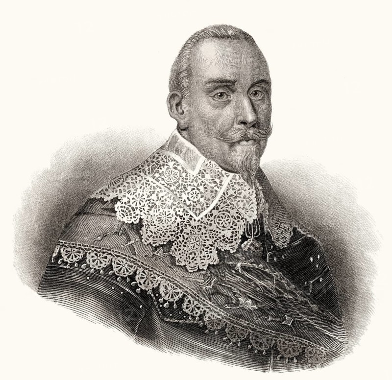 Gustav II Adolf, 1594, 1632, King of Sweden from the ruling family of Vasa