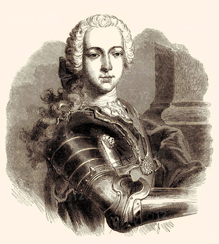 Charles Edward Stuart, Bonnie Prince Charlie, 1720-1788, From British Battles on Land and Sea, by James Grant