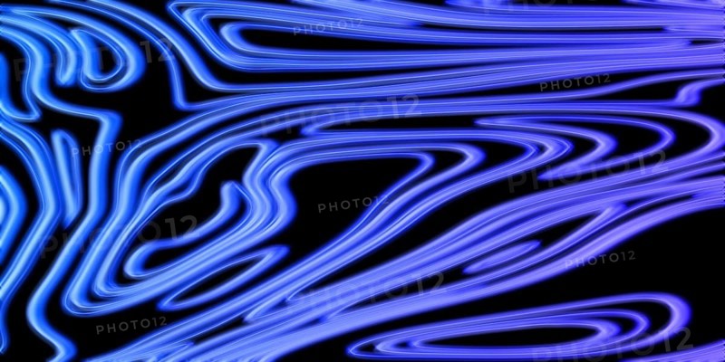 Neon Glow violet lines on a dark background, Glowing background