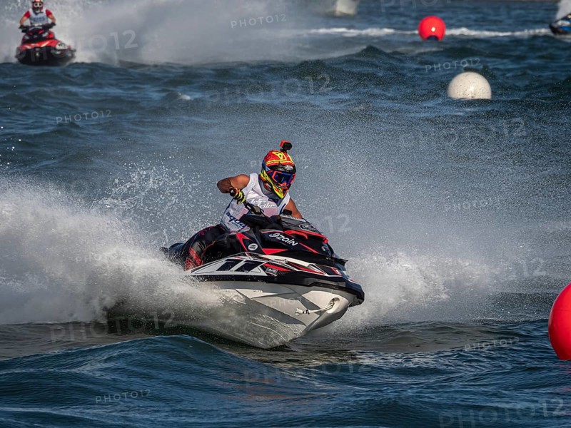 Olbia, Italy - September 16 - 20192 Aquabike world Championship gran prix of Italy
