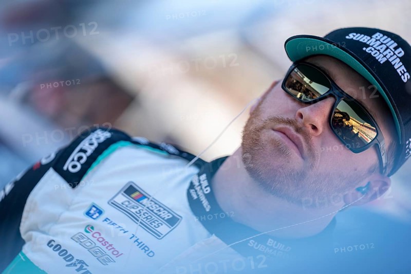 Mar 16, 2024-Bristol, TN, Chris Buescher takes to the track to practice for the Food City 500 in Bristol, TN, USA