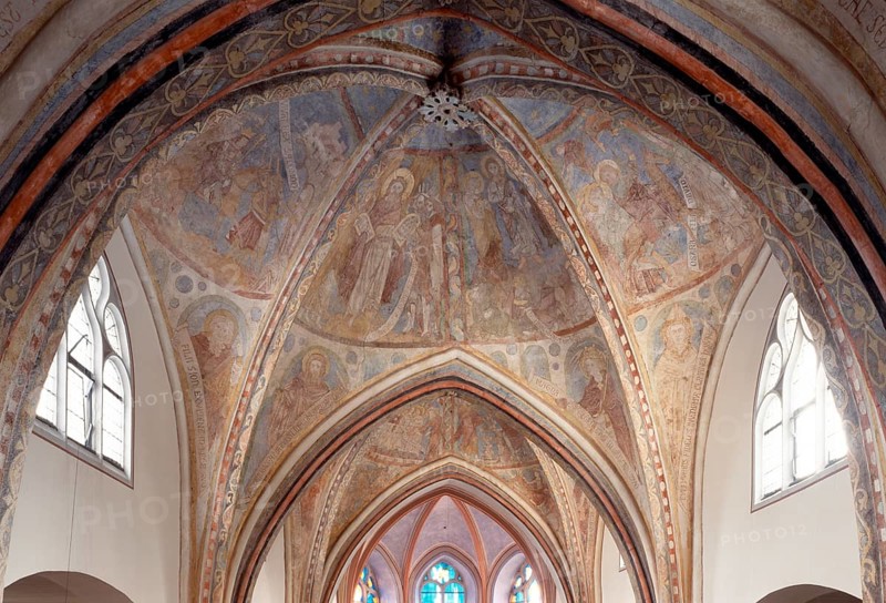 Vault, view to the east, St., Sankt, Saint