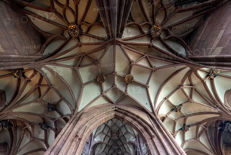 Freiburg im Breisgau, Cathedral of Our Lady, ambulatory, vaults