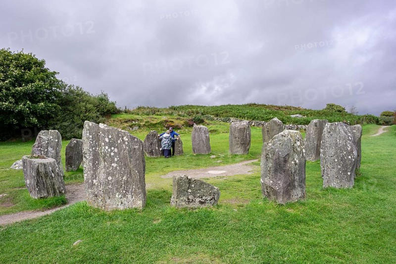 Megalithic Circle of Drombeg, The Altar of the Druid-, Rosscarbery approximately from the year 150 a. c., Ireland, United Kingdom