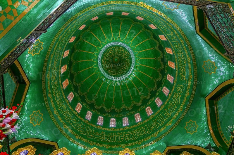 Interior of the Bibi Heybat Mosque. Baku, Azerbaijan. ?eiling