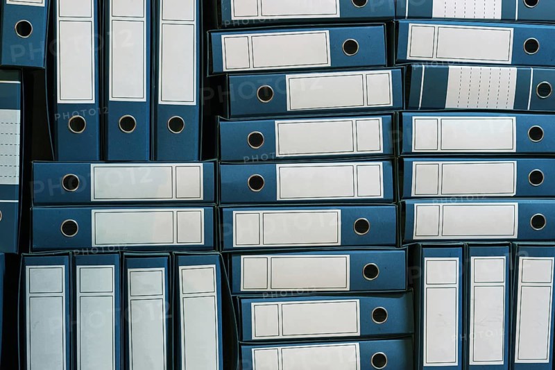 Binders Archive, Ring Binders, Bureaucracy