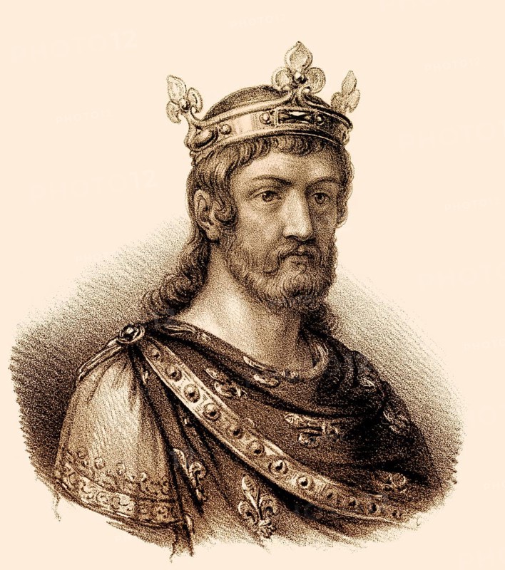 Theuderic IV, Thierry IV. c. 712-737, or Theuderich, Theoderic, Theodoric, Merovingian King of the Franks