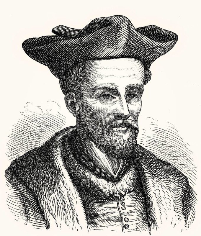 François Rabelais, a French Renaissance writer, 16th century