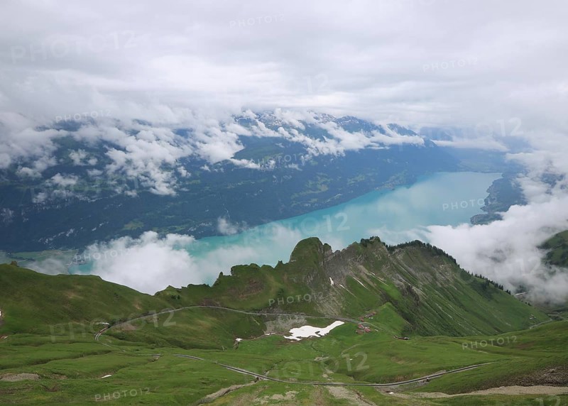 Lake Brienz seen from Mount Brienzer Rothorn