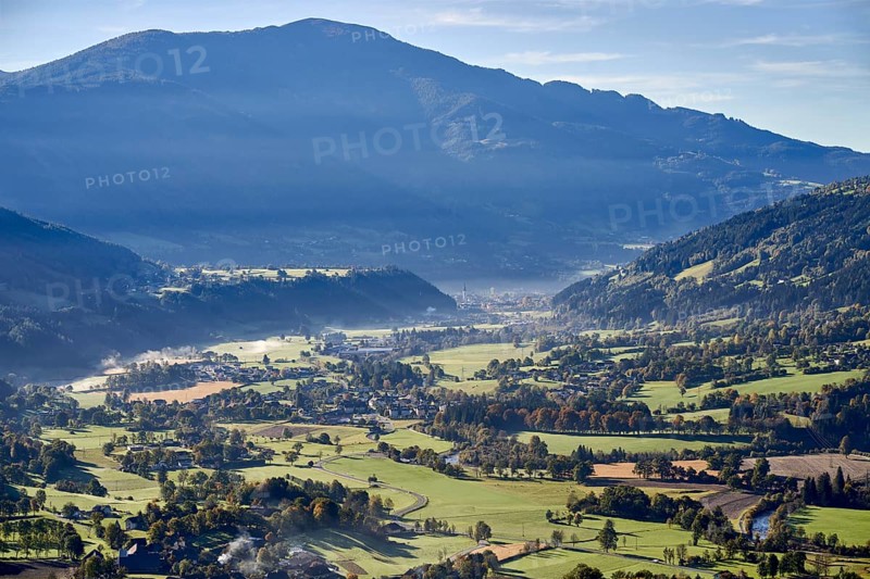 View of the Malta Valley, Carinthia, Austria