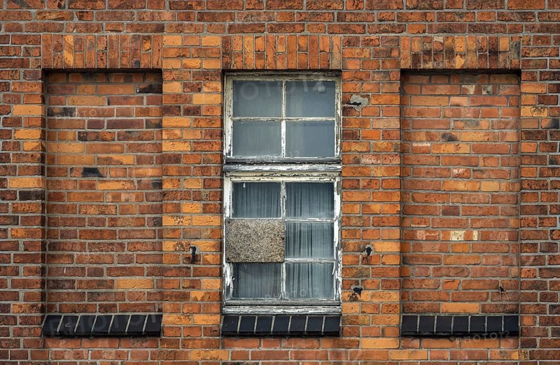 Windows on old buildings