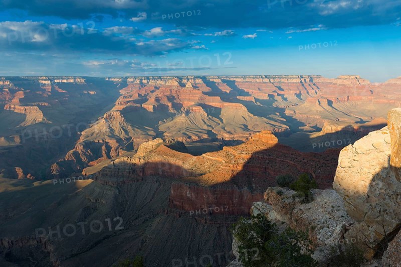 Sunset In Grand Canyon South Rim, Arizona, USA, USA
