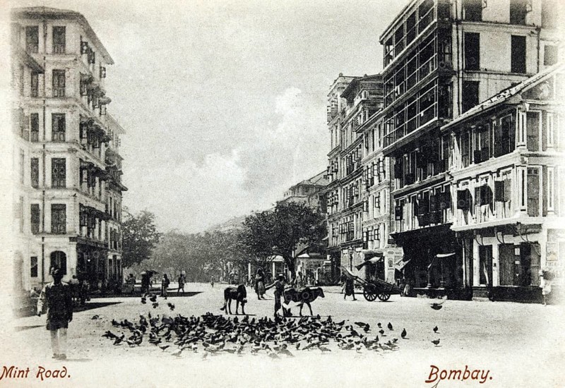 Mint road, Old Bombay Mumbai, Maharashtra, India
