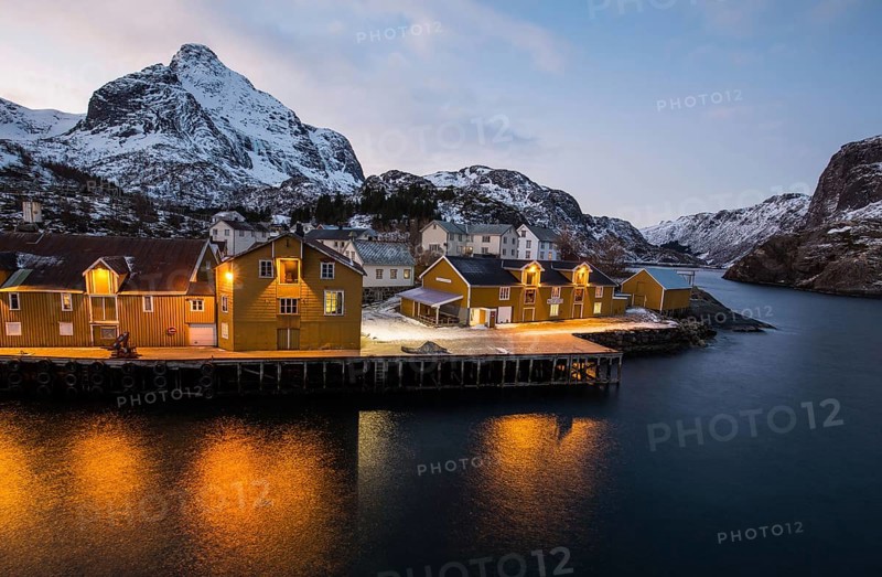 Nusfjord in the evening light