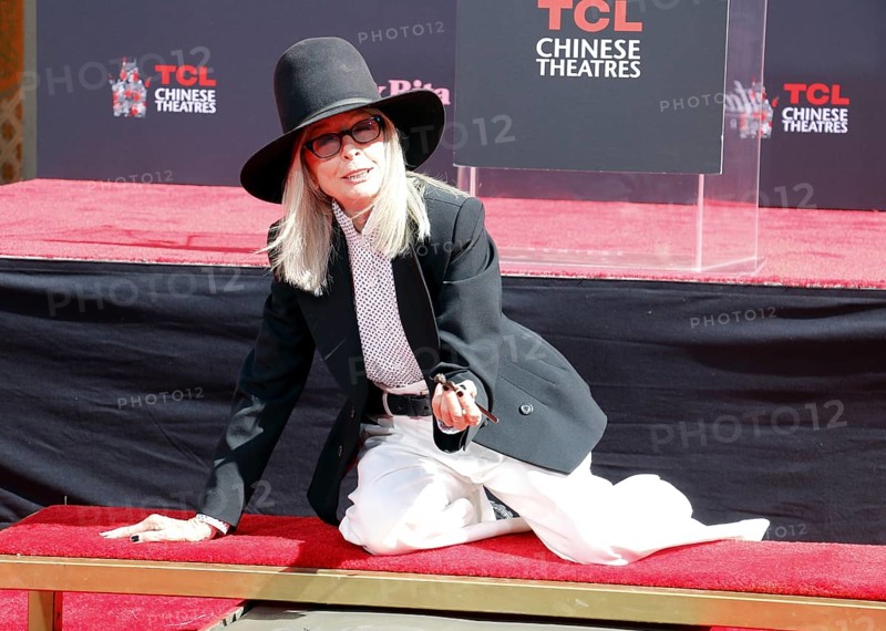 Diane Keaton at Diane Keaton Hand- and Footprint Ceremony held at the TCL Chinese Theater in Hollywood, USA on August 11, 2022., Hollywood, California, USA