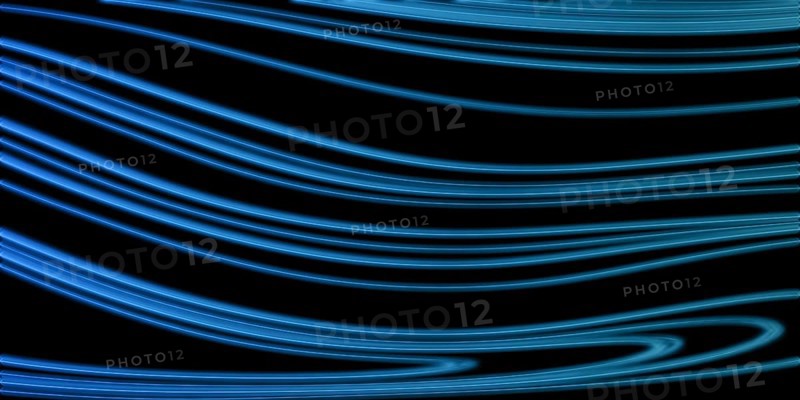 Neon Glow blue lines on a dark background, Glowing background
