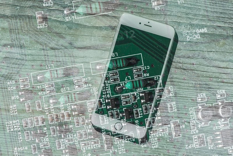 Smartphone and computer board blended