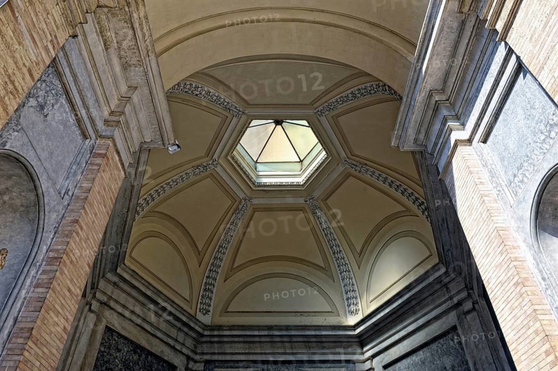 The interior of the Vatican Museum