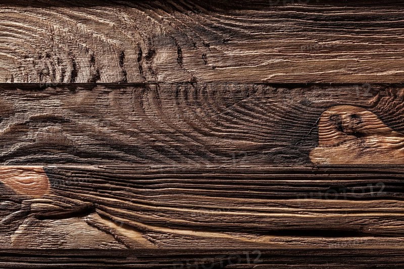 Vintage wood texture with horizontal oriented planks