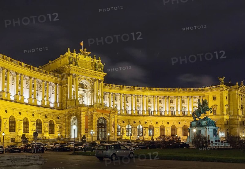 Neue Burg (New Castle) of Hofburg Palace was completed in 1913, Vienna