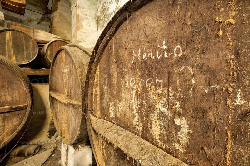 Original cellars of Palo Ripoll, Llucmajor, Majorca, Balearic Islands, Spain
