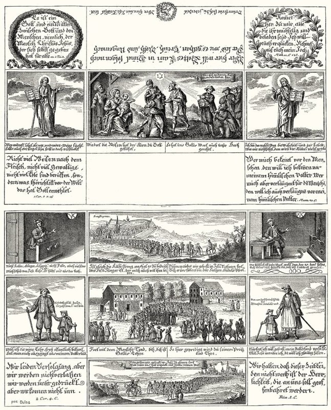 Envelope to the siege of Augsburg in 1632 by Gustav II Adolf, King of Sweden during the Thirty Years' War