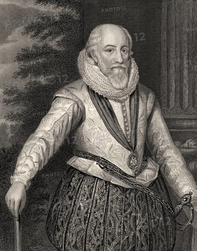 Edward Somerset, 4th Earl of Worcester, c. 1550-1628, an English aristocrat and an important advisor to King James I