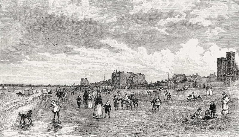 Portobello Beach, Edinburgh, Scotland, 19th century
