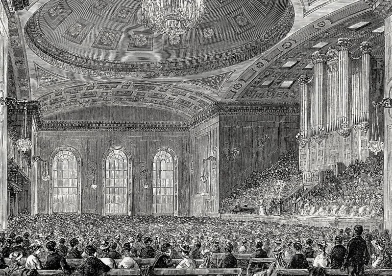 Assembly Rooms and Music Hall, Edinburgh, Scotland, 19th century